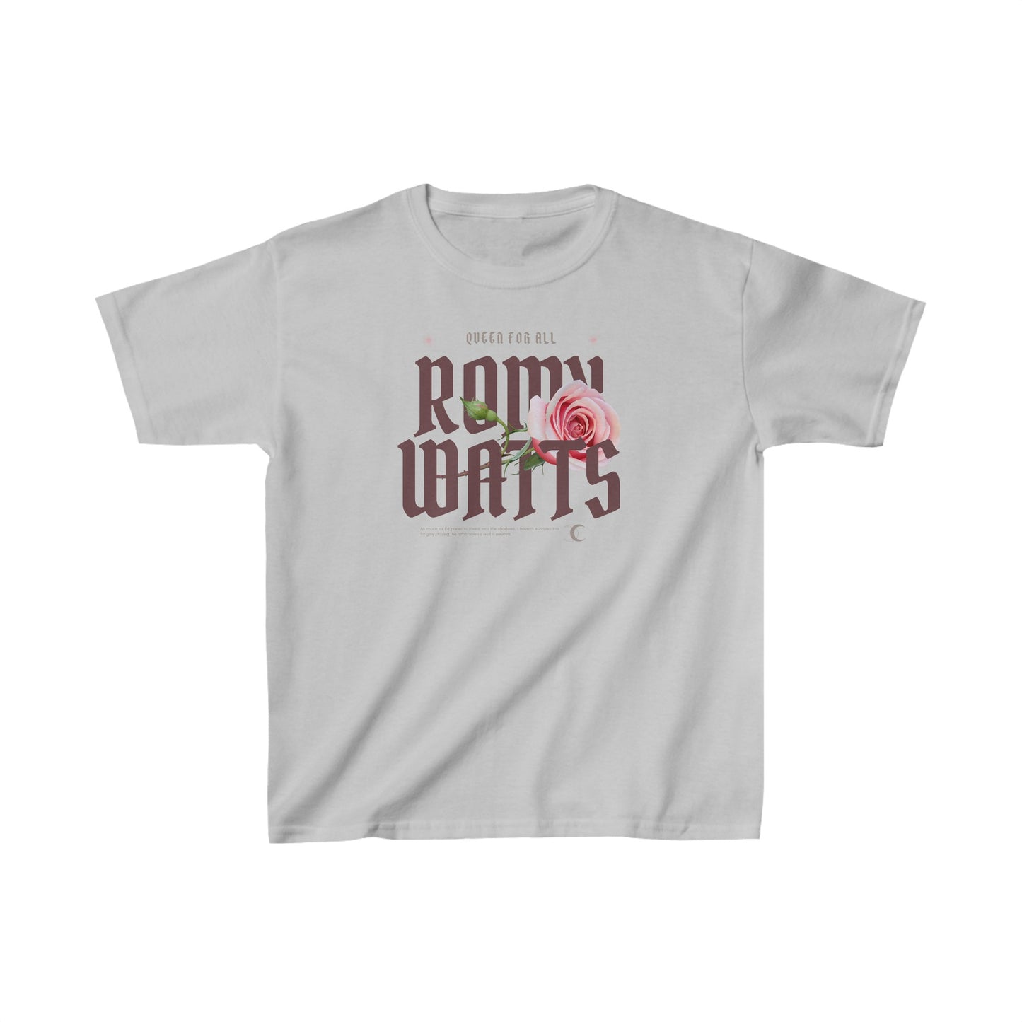 Romy Watts Baby Tee, Fate & Flame