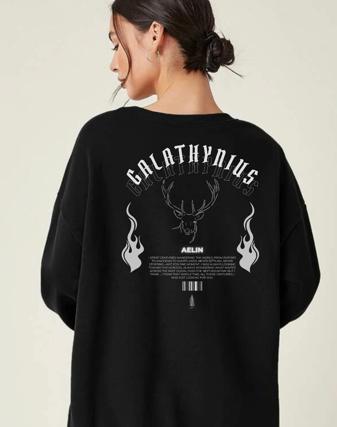 Aelin Ashryver Galathynius Crewneck Sweatshirt, Throne of Glass