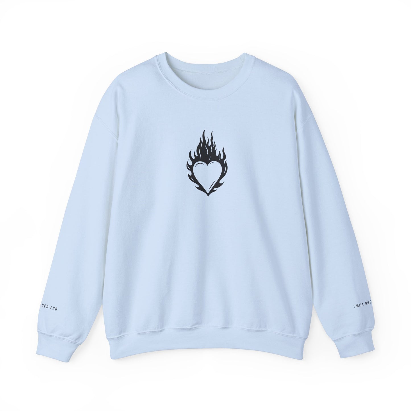 Fire Heart, Aelin Ashryver Galathynius, Officially Licensed, Throne of Glass Crewneck Sweatshirt, SJM Merch, Fantasy Merch