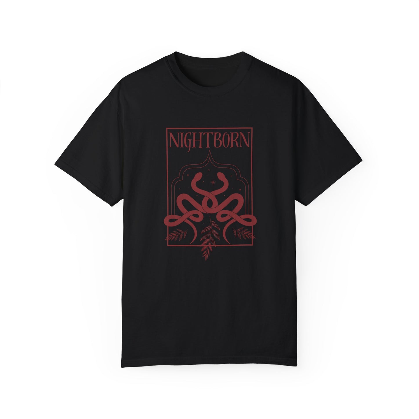 Nightborn Comfort Colors T-Shirt, The Serpent and The Wings Of Night