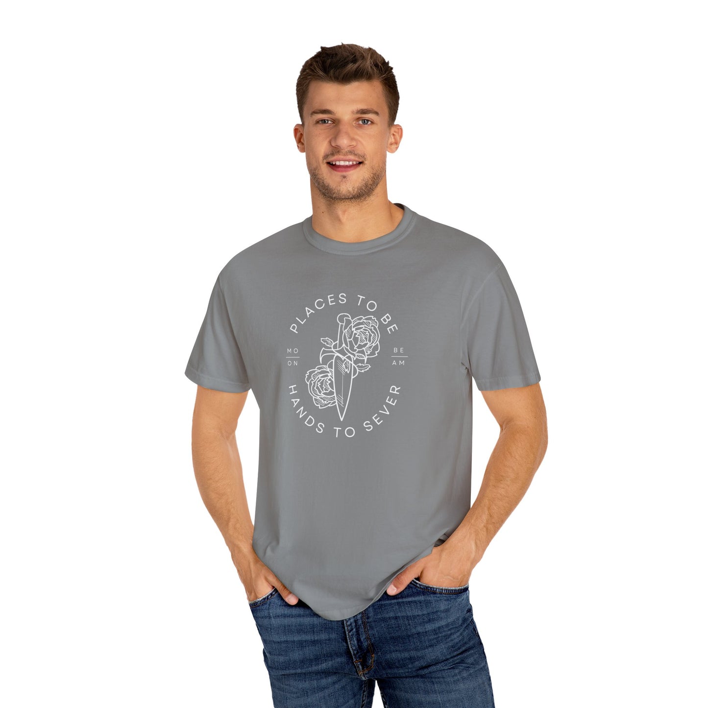 Raeve Quote Comfort Colors T-Shirt, When The Moon Hatched