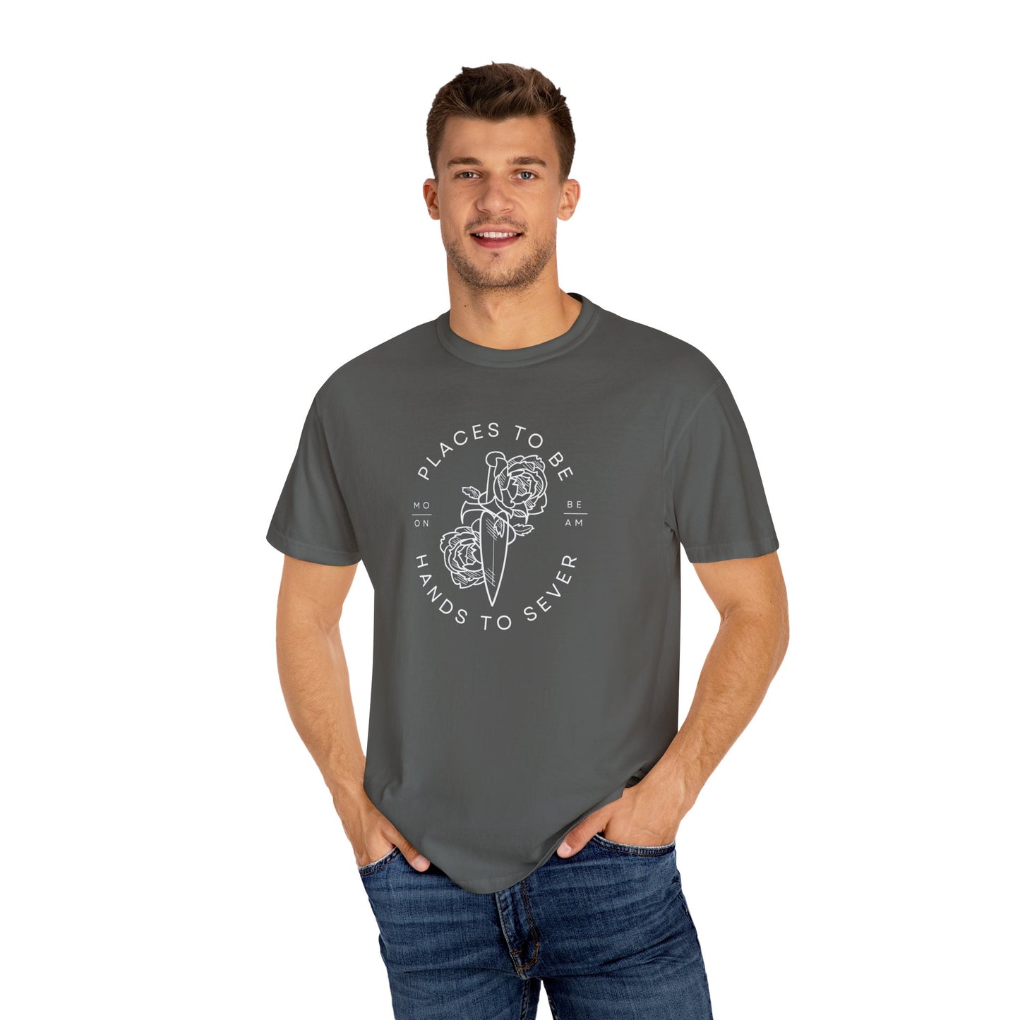 Raeve Quote Comfort Colors T-Shirt, When The Moon Hatched