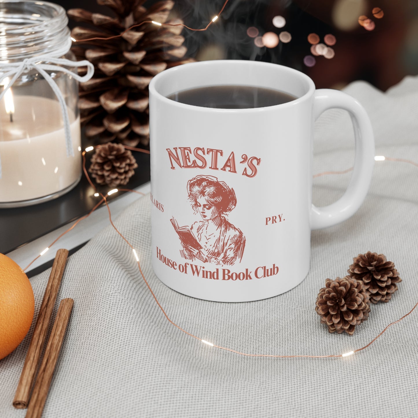 Nesta’s Book Club Ceramic Mug 11oz - ACOTAR