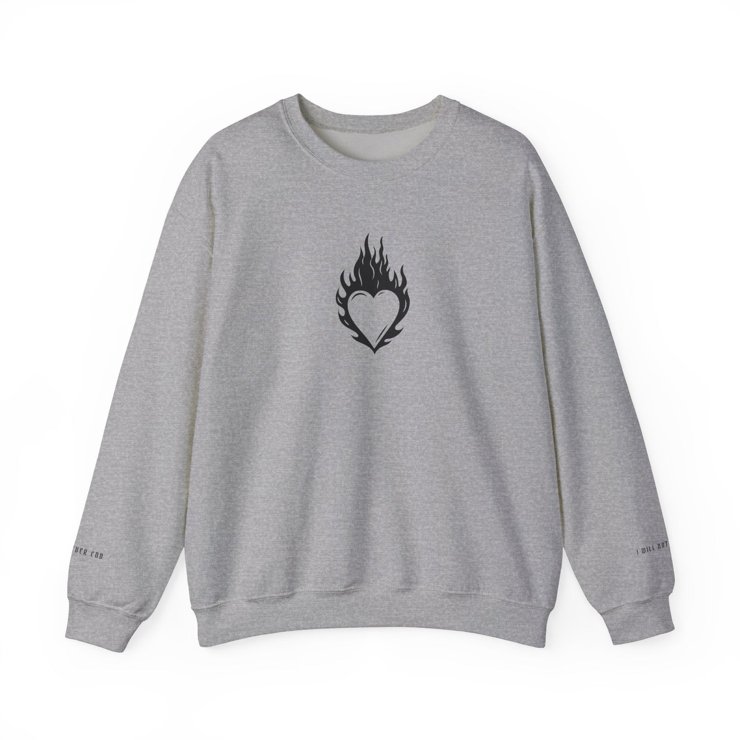 Fire Heart, Aelin Ashryver Galathynius, Officially Licensed, Throne of Glass Crewneck Sweatshirt, SJM Merch, Fantasy Merch