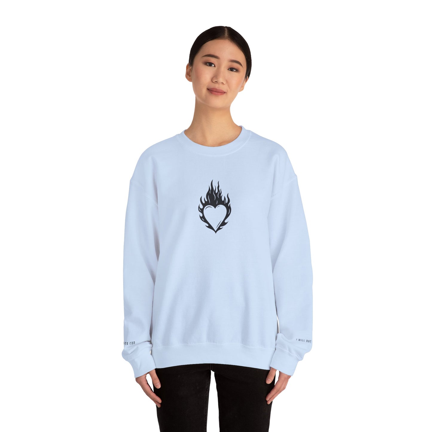 Fire Heart, Aelin Ashryver Galathynius, Officially Licensed, Throne of Glass Crewneck Sweatshirt, SJM Merch, Fantasy Merch