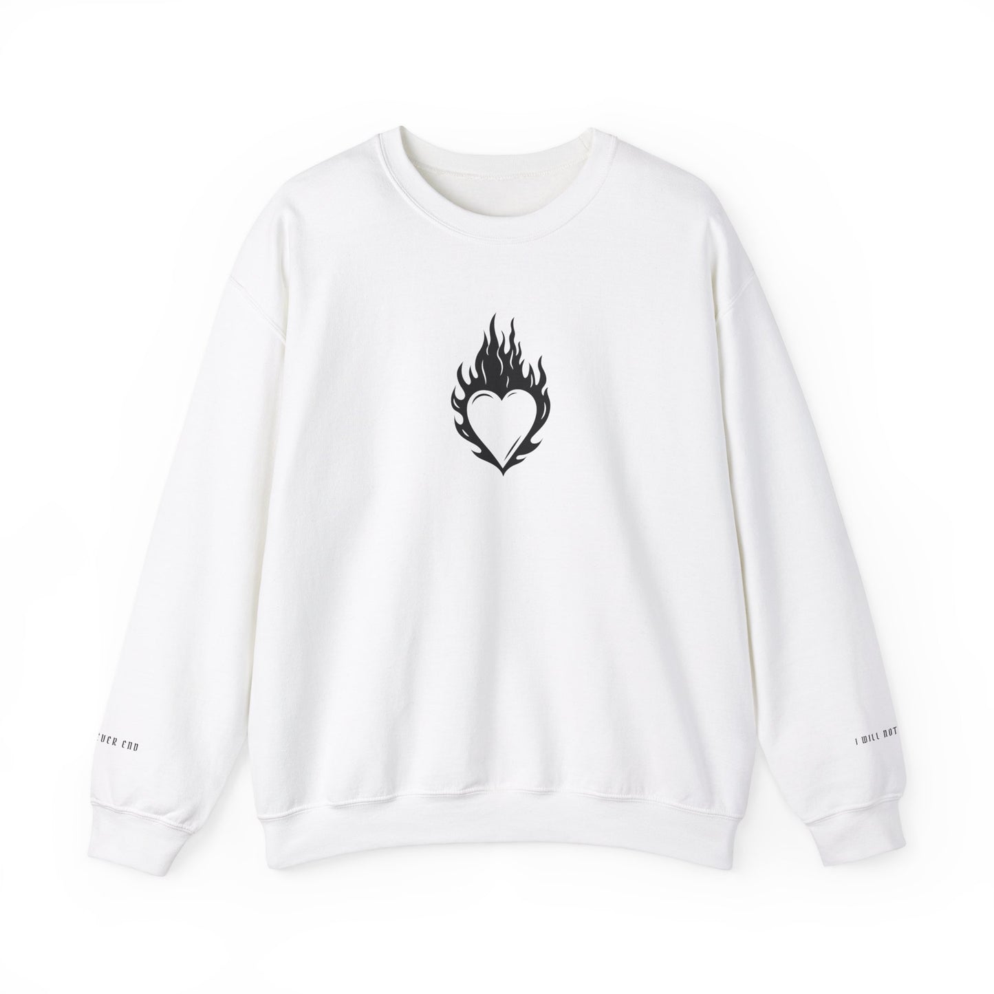 Fire Heart, Aelin Ashryver Galathynius, Officially Licensed, Throne of Glass Crewneck Sweatshirt, SJM Merch, Fantasy Merch