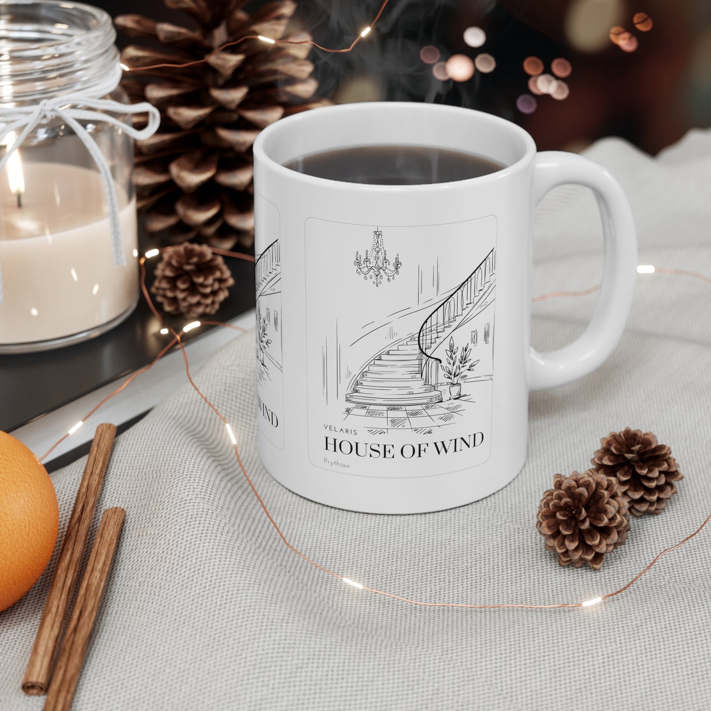 House of Wind, Ceramic Mug 11oz, ACOTAR