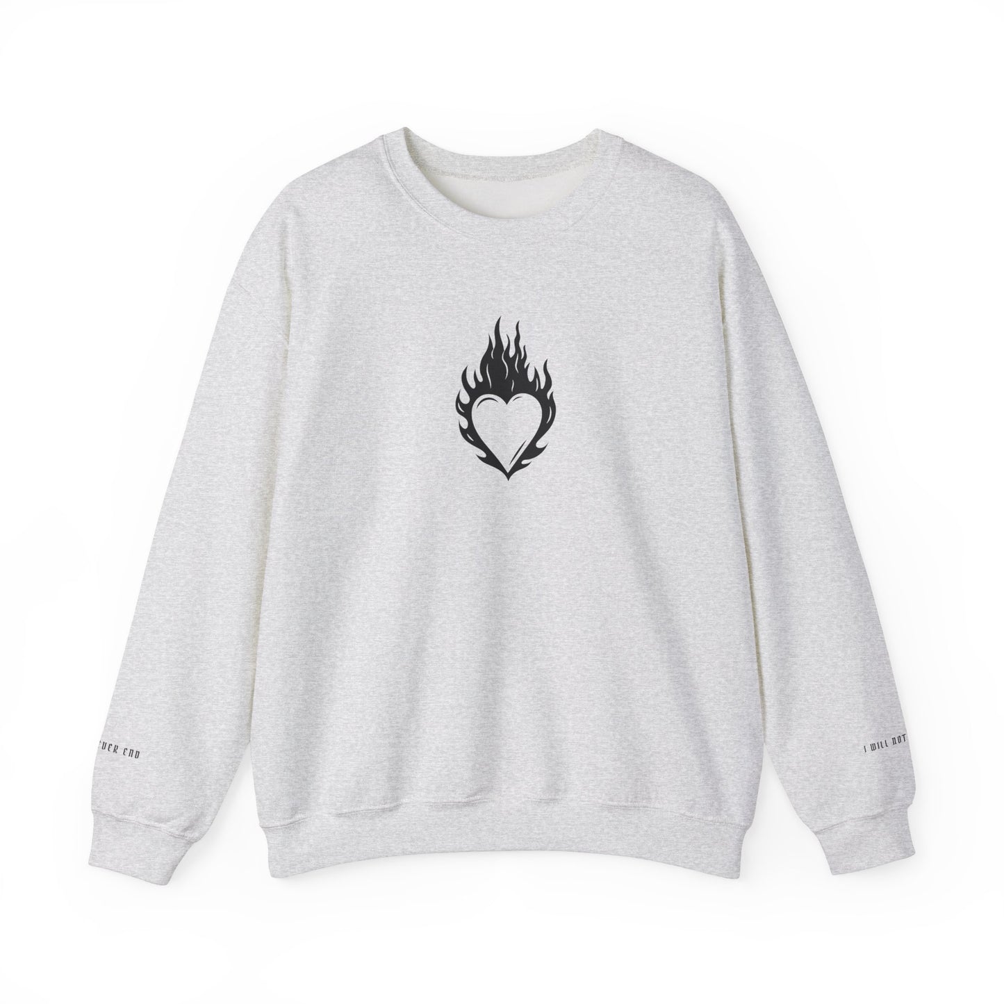 Fire Heart, Aelin Ashryver Galathynius, Officially Licensed, Throne of Glass Crewneck Sweatshirt, SJM Merch, Fantasy Merch