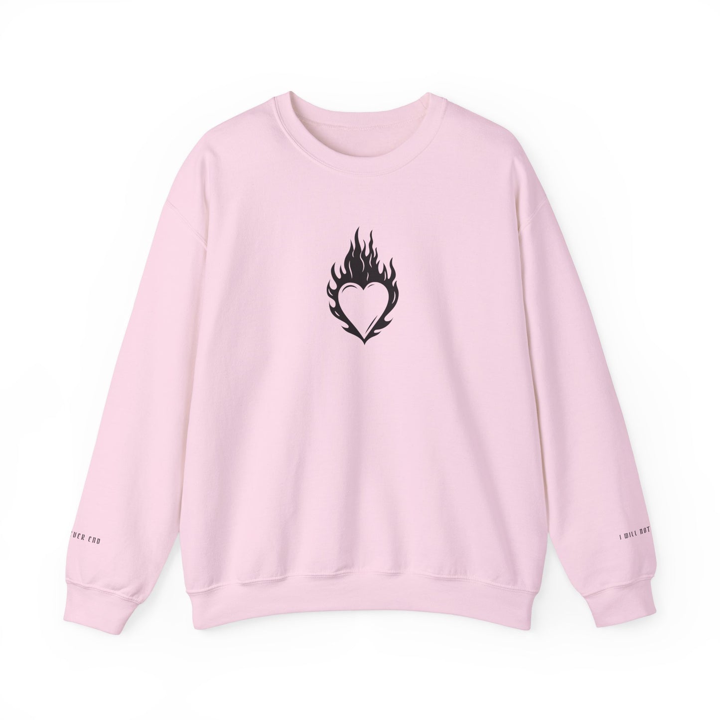 Fire Heart, Aelin Ashryver Galathynius, Officially Licensed, Throne of Glass Crewneck Sweatshirt, SJM Merch, Fantasy Merch