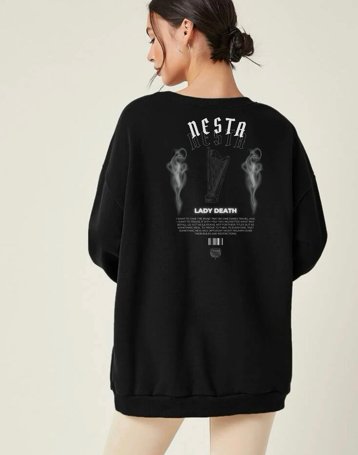 Nesta Archeron Crewneck Sweatshirt, ACOTAR